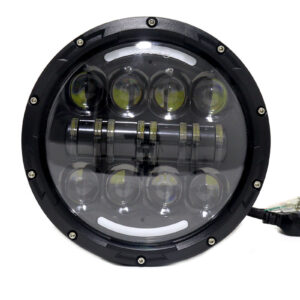 Farola redonda de lujo de 7 ” 40w dual color